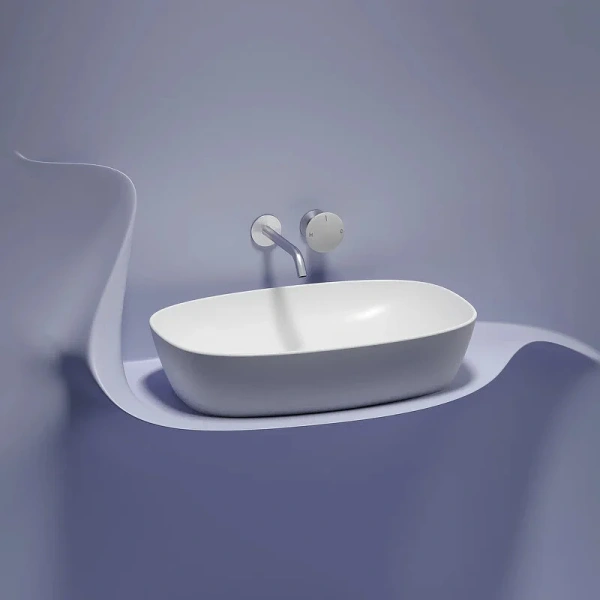 Раковина Ceramica Nova Element 60 см белая матовая index_1 - фото 10