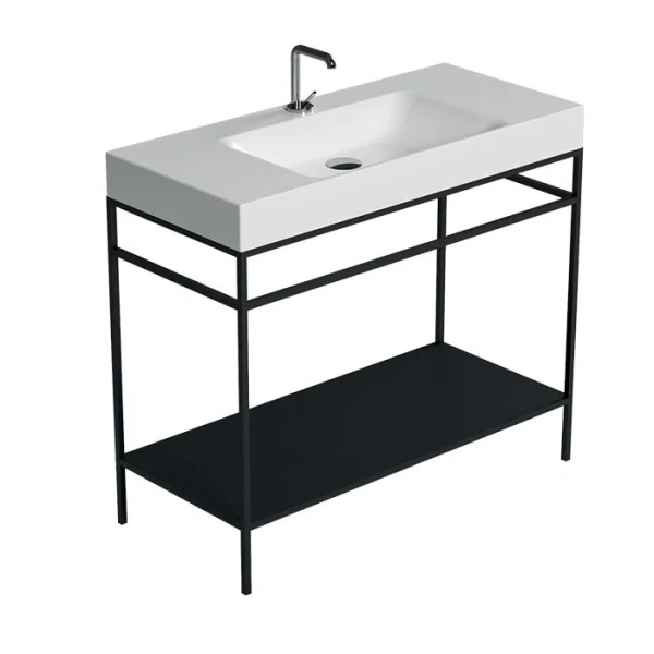 Раковина Kerasan Cento 355001*1 100 см белая - фото 4