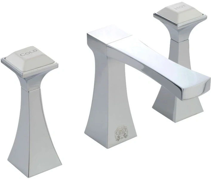 Смеситель для раковины Migliore Opera хром/белый, для раковины - фото 2