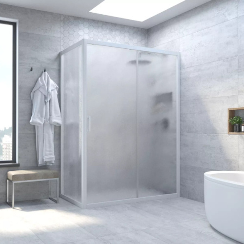 Душевой уголок стекло шиншилла Vegas-glass ZP+ZPV 140х90 02 - фото 17