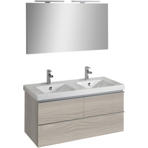 Раковина Jacob Delafon Odeon Up 120 см подвесная, большая, прямоугольной формы, широкая - фото 5