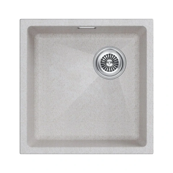 Мойка для кухни Paulmark Lumi 45 см бежевая - фото 1