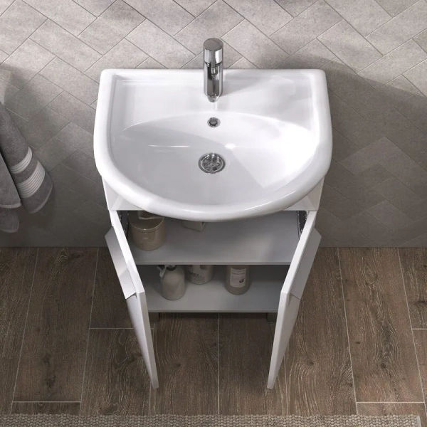 Смеситель для ванны Boheme Uno напольный, округлая форма, с душевой лейкой - фото 5