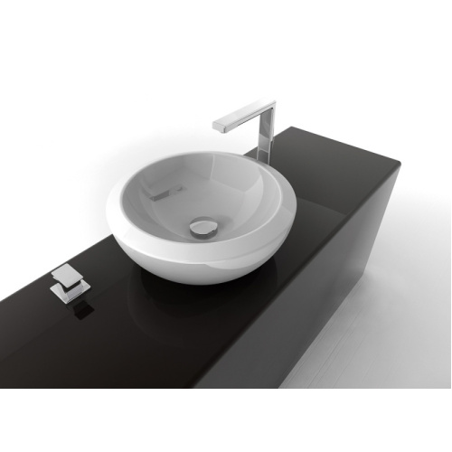 Раковина ArtCeram Blend 46 см белая, современные, hi-tech - фото 2