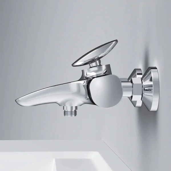 Смеситель для ванны AM.PM Spirit 2.0 хром, с 2 монтажными отверстиями - фото 7