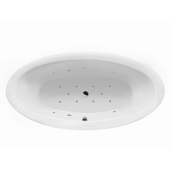 Ванна гидромассажная Excellent Lumina Relax 190 x 95 см, белый/хром, WAEX.LUM19.RELAX.CR - фото 1