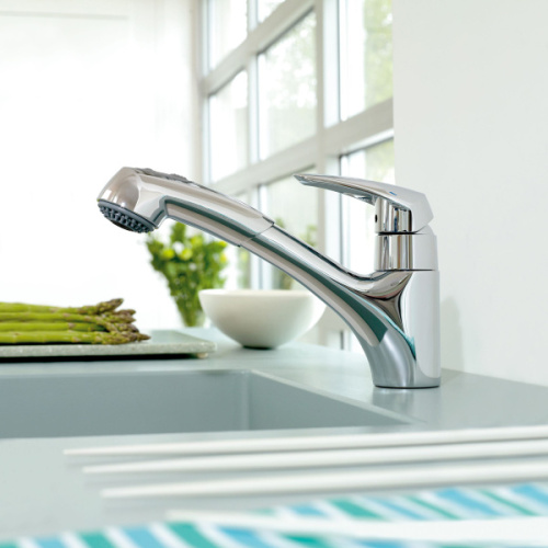 Смеситель для кухни Grohe Eurodisc 32257001, высокие, округлая форма - фото 5