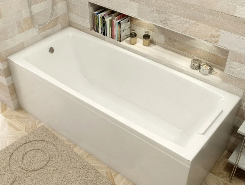 Ванна акриловая Relisan Kristina Гл000027315, 180 x 90 см, белый, прямоугольные - фото 5
