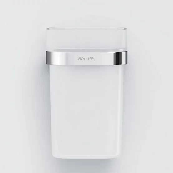 Стакан для ванной Am.Pm Func хром, хром, белые, комбинированные - фото 3