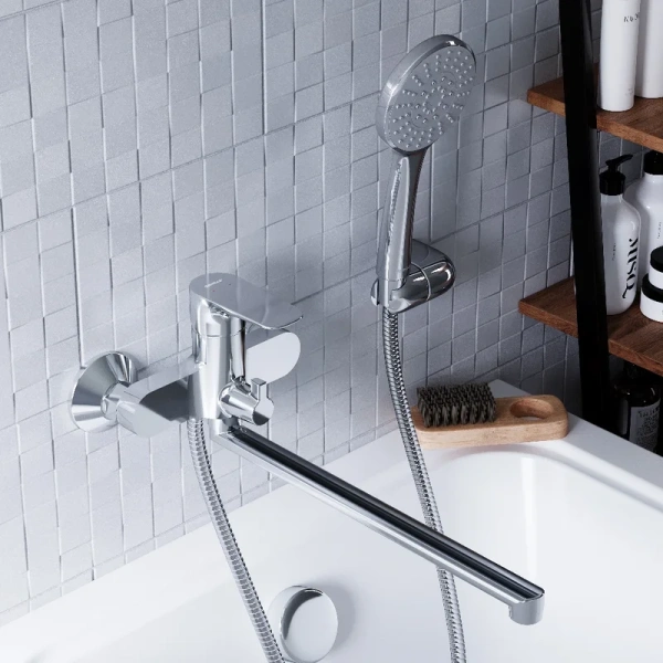 Смеситель универсальный RedBlu by Damixa Origin Evo 789500000, недорогие, с душевой лейкой - фото 5