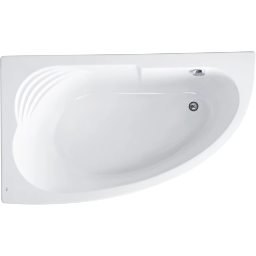 Ванна акриловая Roca Merida 170х100 см белая левая - фото 1