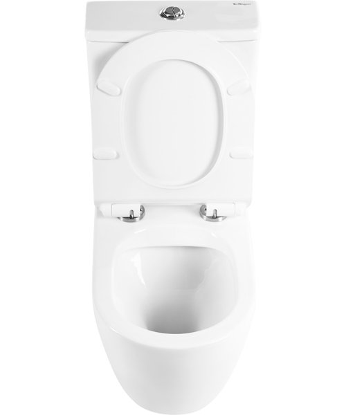 Унитаз компакт Belbagno Sfera-R BB2141CPR безободковый - фото 4