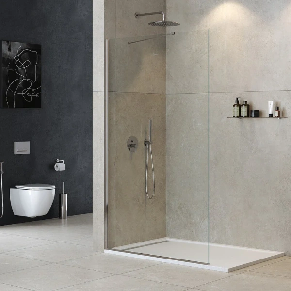 Душевая перегородка Cezares Liberta 115 см профиль хром - фото 3