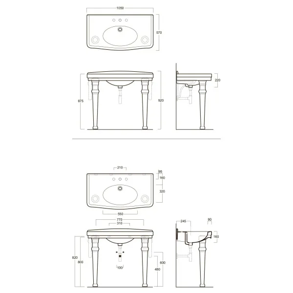 Раковина Simas Londra LO 934 - фото 4