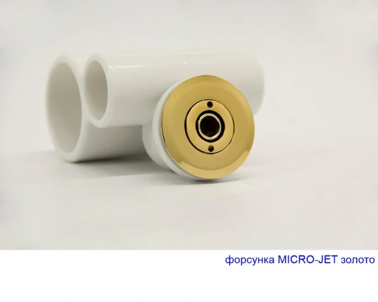 Ванна гидромассажная Whitecross Savia Duo Ultra, 170 х 80 см, увеличенная толщина акрила, усиленная армировка, белый/золото, 0103.170080.100.ULTRA.GL, прямоугольные - фото 5