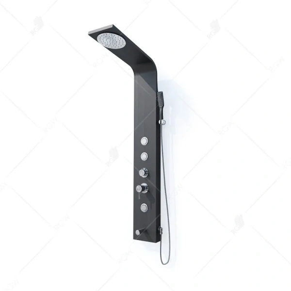 Душевая панель RGW Shower Panels SP-05-B черная матовая - фото 1