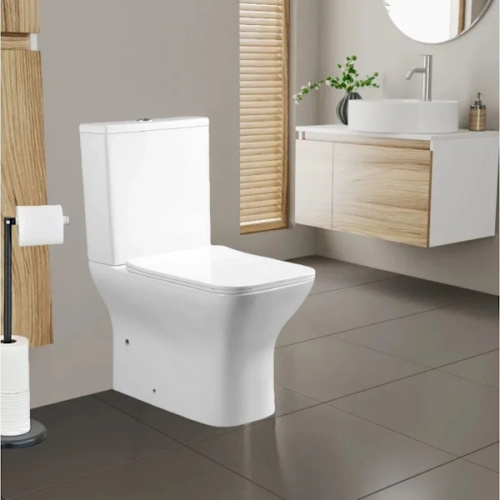 Унитаз компакт Ceruttispa Elleros белый - фото 4