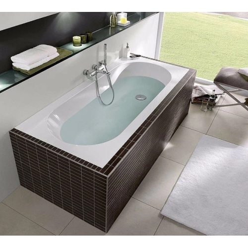 Ванна квариловая Villeroy & Boch Oberon 180х80 см с ножками, прямоугольные - фото 5