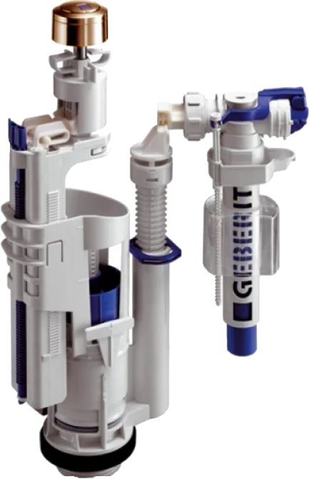 Механизм смыва для бачка Kerasan бронза - фото 1