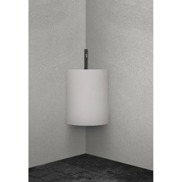 Раковина Abber Stein 42 см с отверстием под смеситель - фото 4