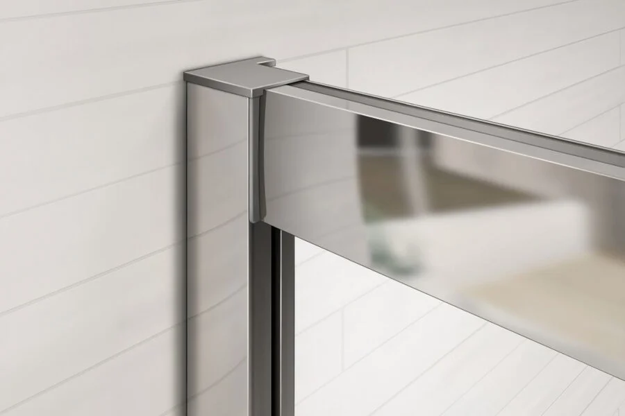 Душевой уголок Cezares Pratico 100х100 см стекло прозрачное - фото 3