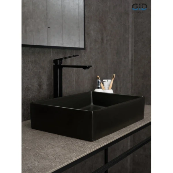 Раковина GID Geometrico Bm1204 45 см черная, 45 см - фото 6