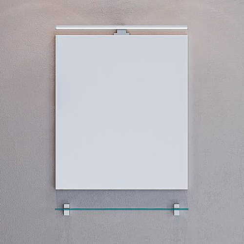 Зеркало с подсветкой Velvex Klaufs 60 см прямоугольное - фото 2