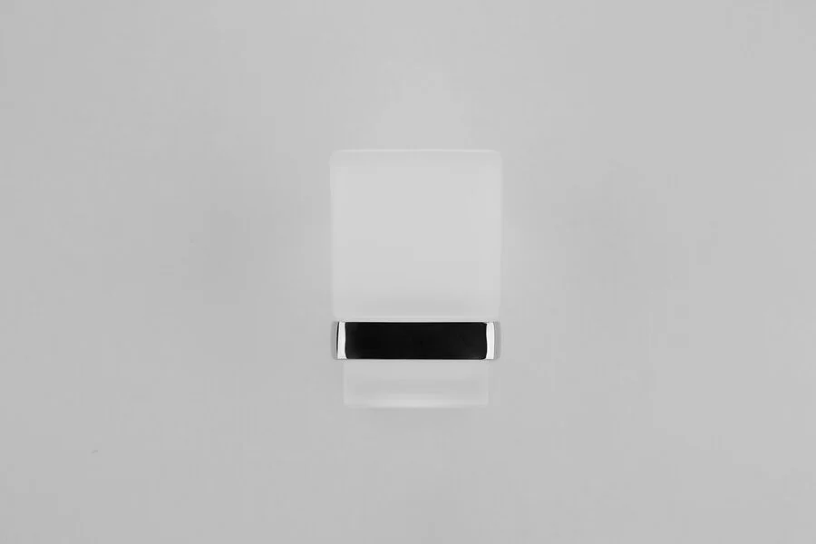 Стеклянный стакан AM.PM Gem настенный, металлические, стеклянные - фото 4