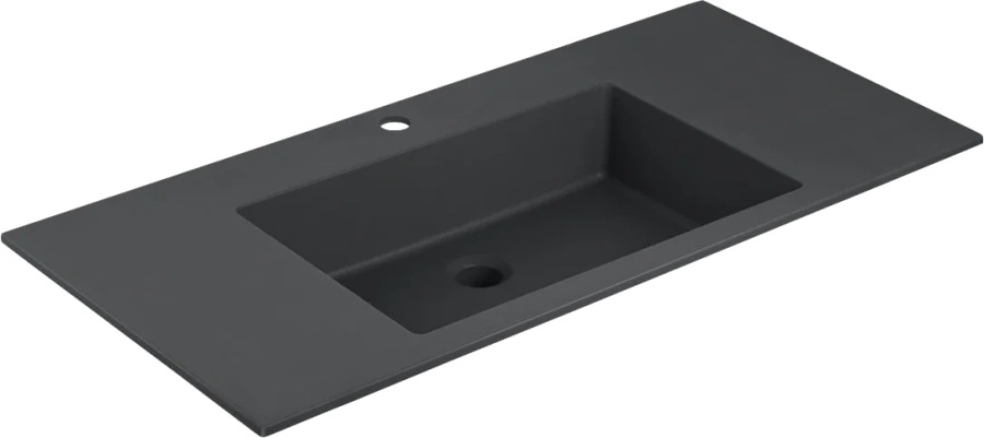 Тумба под раковину подвесная Vincea Chiara 2D 100 см 2 выкатных ящика, натуральный дуб