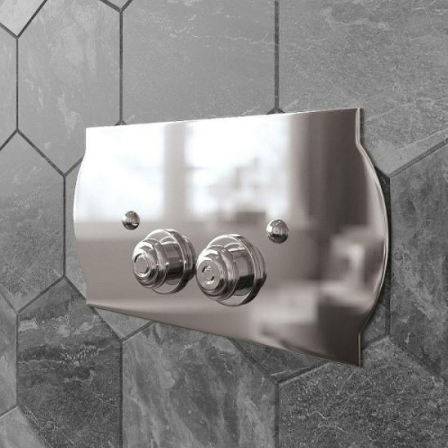 Клавиша смыва Tiffany World TW300, металлические - фото 4