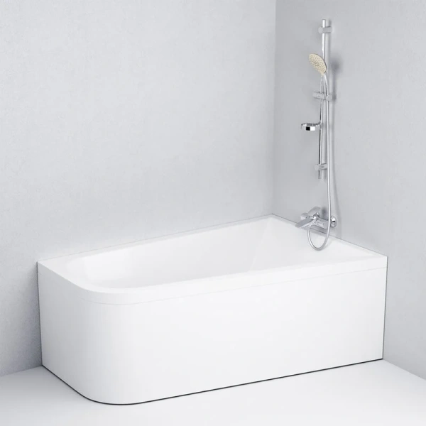 Ванна акриловая Am.Pm Spirit W72A-160 160х100 см ассиметричная