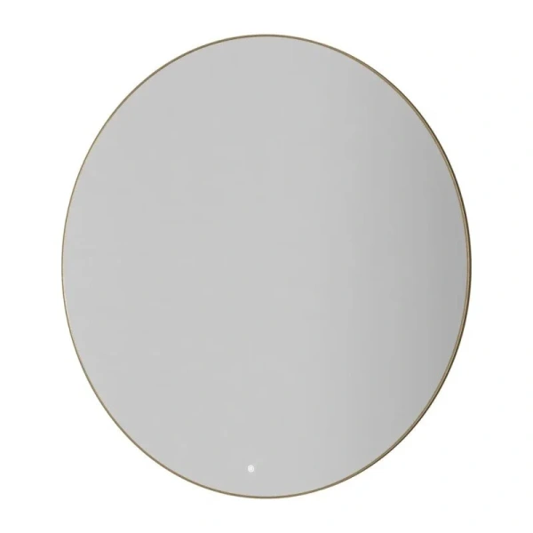 Зеркало с подсветкой Boheme 120 см золото матовое - фото 1