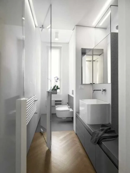 Смеситель для раковины Kludi Bozz 38245 настенный, округлая форма - фото 5