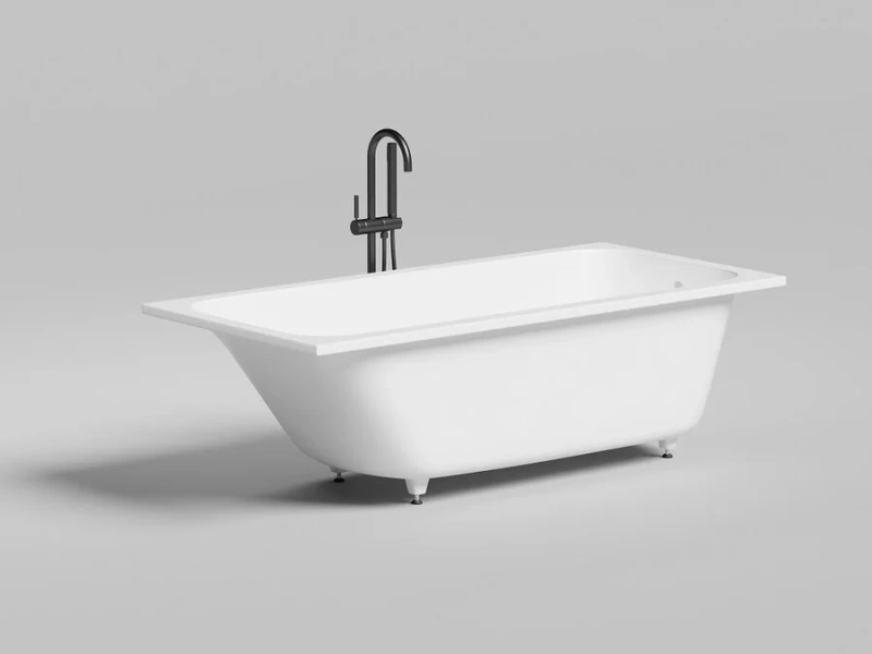 Ванна из искусственного камня Salini Orlanda 170x80 см встраиваемая, приставные, встраиваемые - фото 7