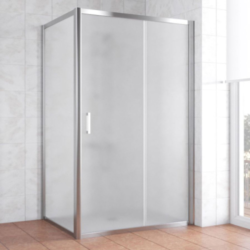 Душевой уголок стекло сатин Vegas-glass ZP+ZPV 120х70 10, прямоугольные - фото 2