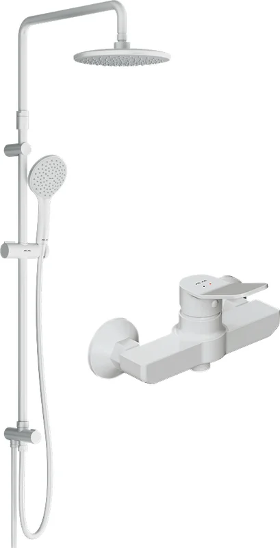 Душевой комплект Am.Pm X-Joy белый матовый - фото 1