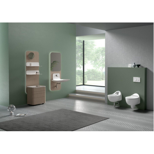 Раковина Creavit Foglia 80 см белая - фото 3