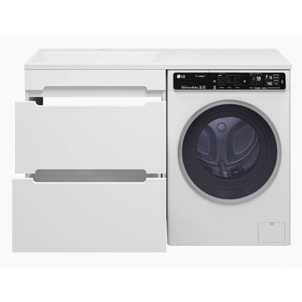 Тумба под раковину напольная Misty Байкал 70 см белая - фото 4