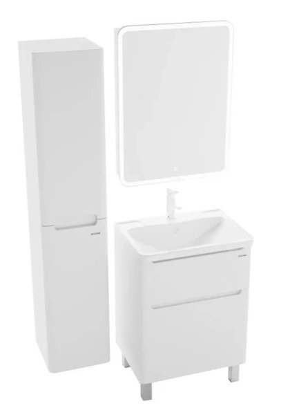 Тумба под раковину напольная Grossman Адель 59 см белая, напольная, пристенная - фото 4