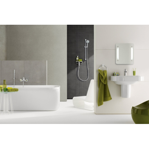 Смеситель для раковины Grohe Eurosmart Cosmopolitan хром, из латуни, недорогие, округлая форма - фото 5