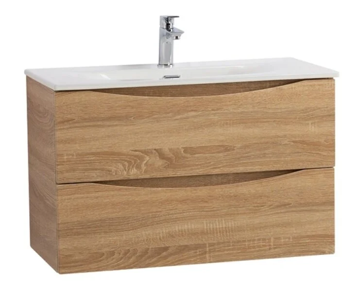 Тумба под раковину подвесная BelBagno Marino-Cer-Mini 80 см Rovere Bianco - фото 3