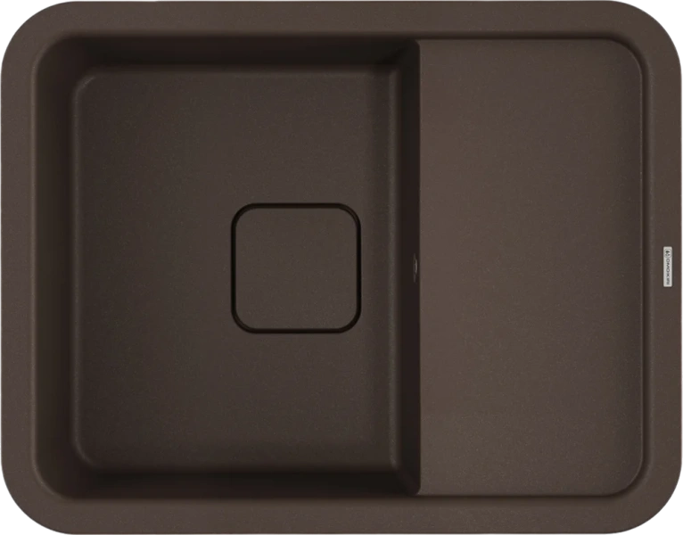 Мойка для кухни Omoikiri Tasogare 65-DC 65 см темный шоколад - фото 1