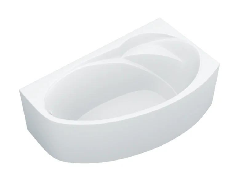 Ванна акриловая 1Marka Julianna 01дж1595лкп / 01дж1595пкп, 150 x 90 см, Премиум, левая/правая, белый, без гидромассажа - фото 5