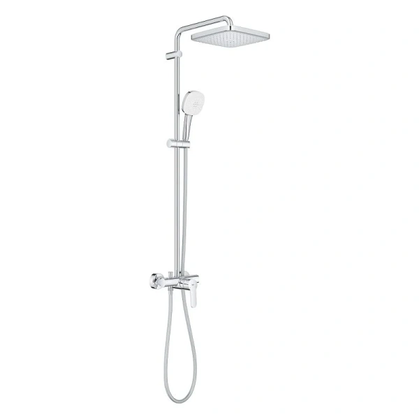 Душевая стойка Grohe Tempesta с однорычажным смесителем - фото 3