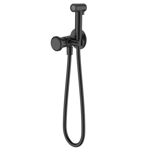 Гигиенический душ со смесителем ALTROBAGNO Ricco 060129 черный матовый - фото 1