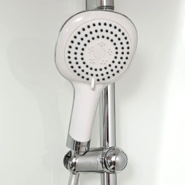 Душевая кабина Deto V 80х80 см средний поддон, с раздвижными дверьми - фото 6