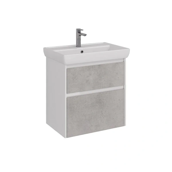 Тумба с раковиной Lemark Combi LM03C70T 70 см с выдвижными ящиками