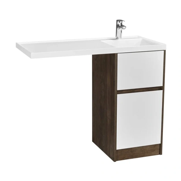 Фасад для тумбы Акватон Лондри 40 см белый, в наличии index_1 - фото 4