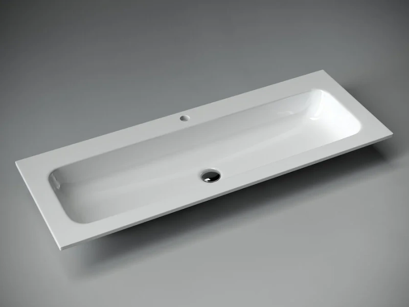 Раковина Sancos Element 120 см белая - фото 3