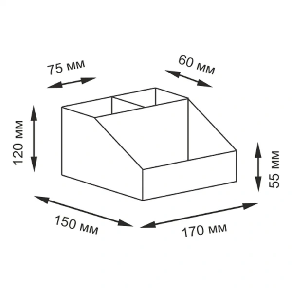 Корзина плетеная WasserKRAFT Wern плетеная - фото 2